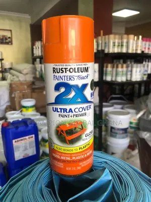Rust-Oleum 2x Paint and Primer Real Orange