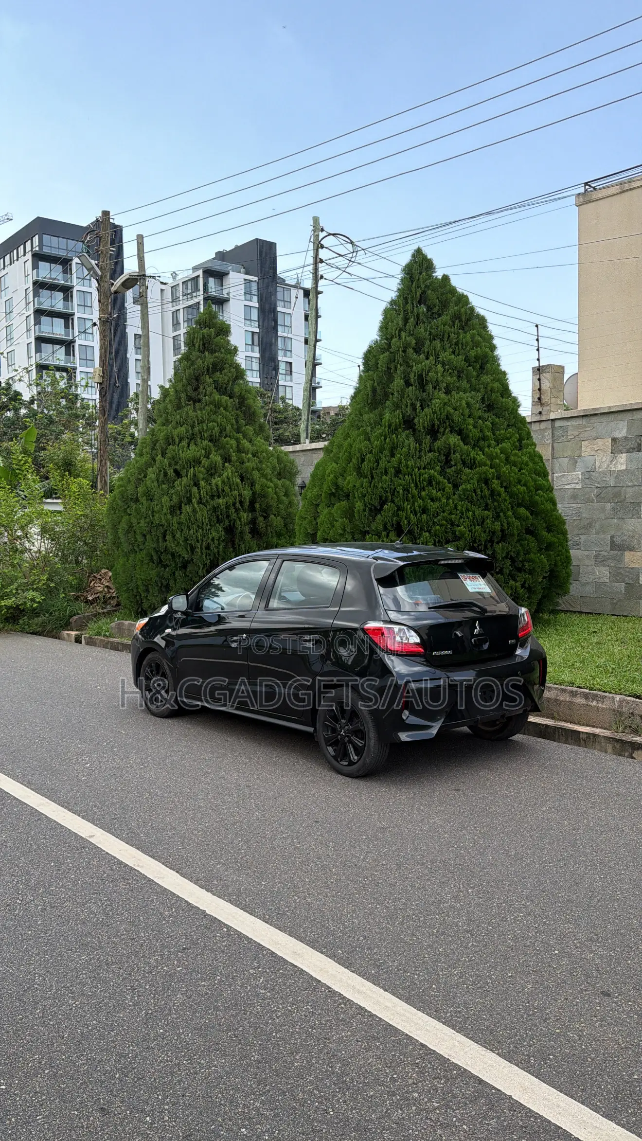 Mitsubishi Mirage Black Edition 2022 Black