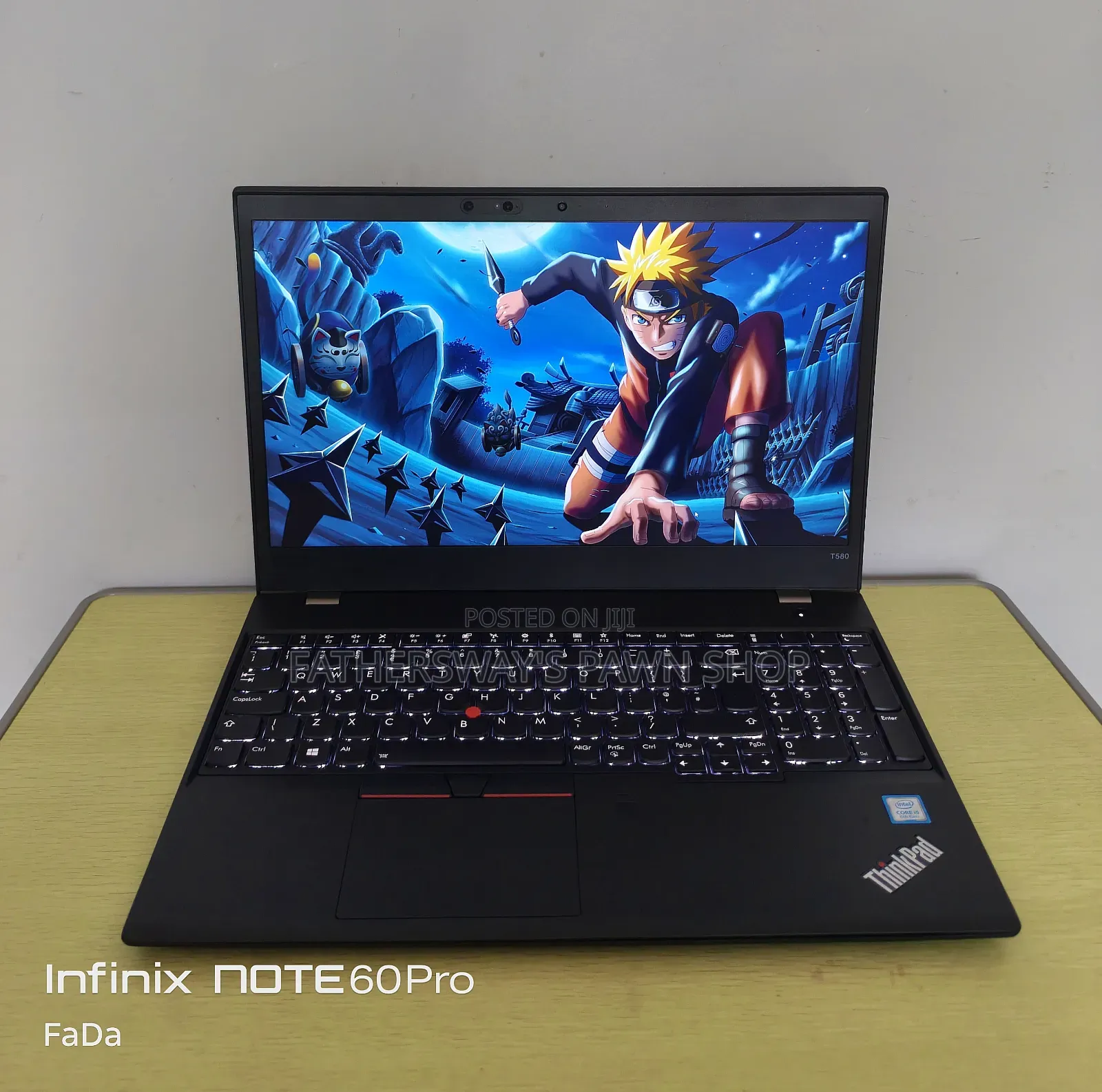 Laptop Lenovo ThinkPad T580 8GB Intel Core i5 SSD 256GB