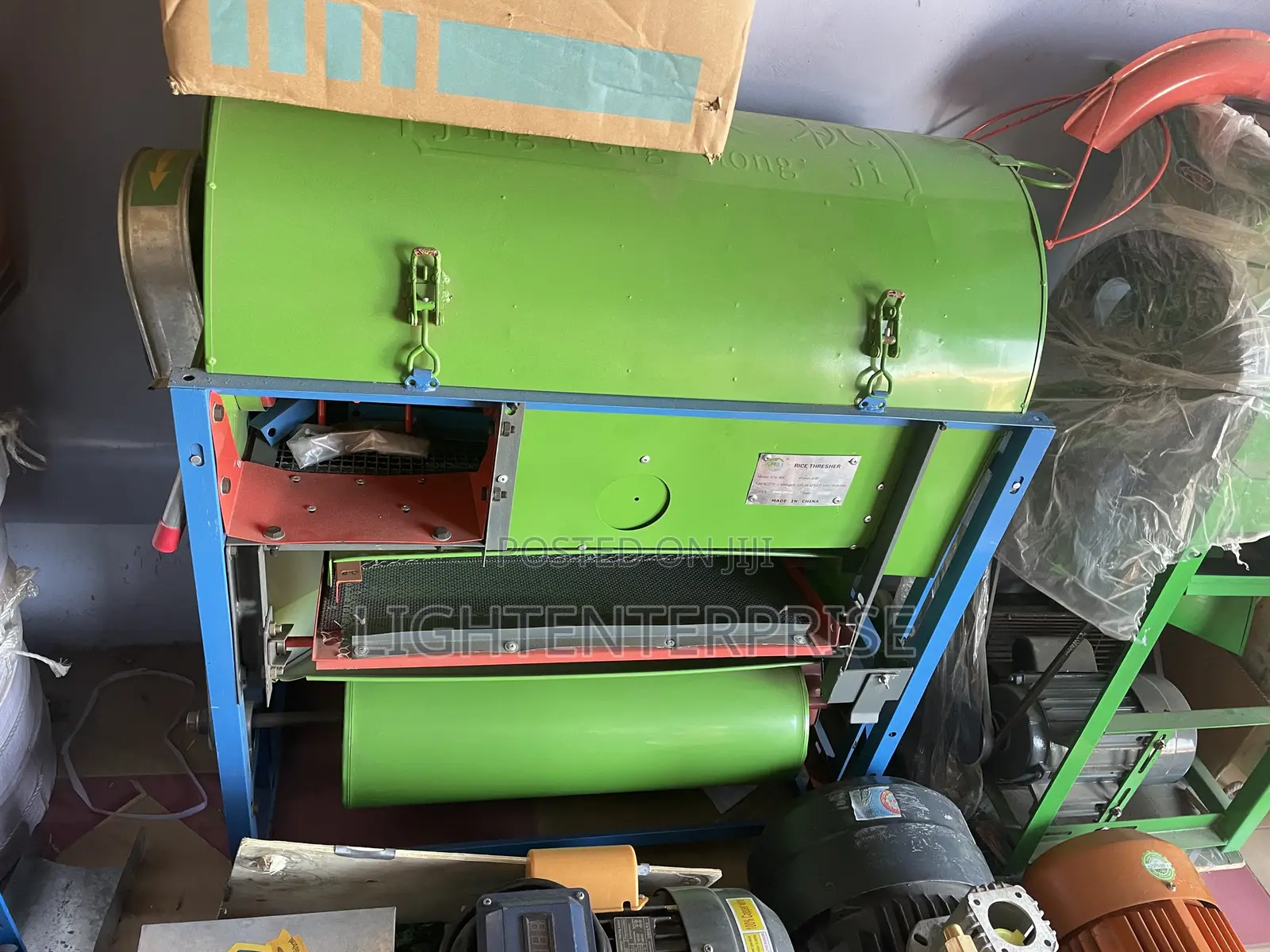 5tg-80c Multi Purpose Thresher Machine Complete With Motor