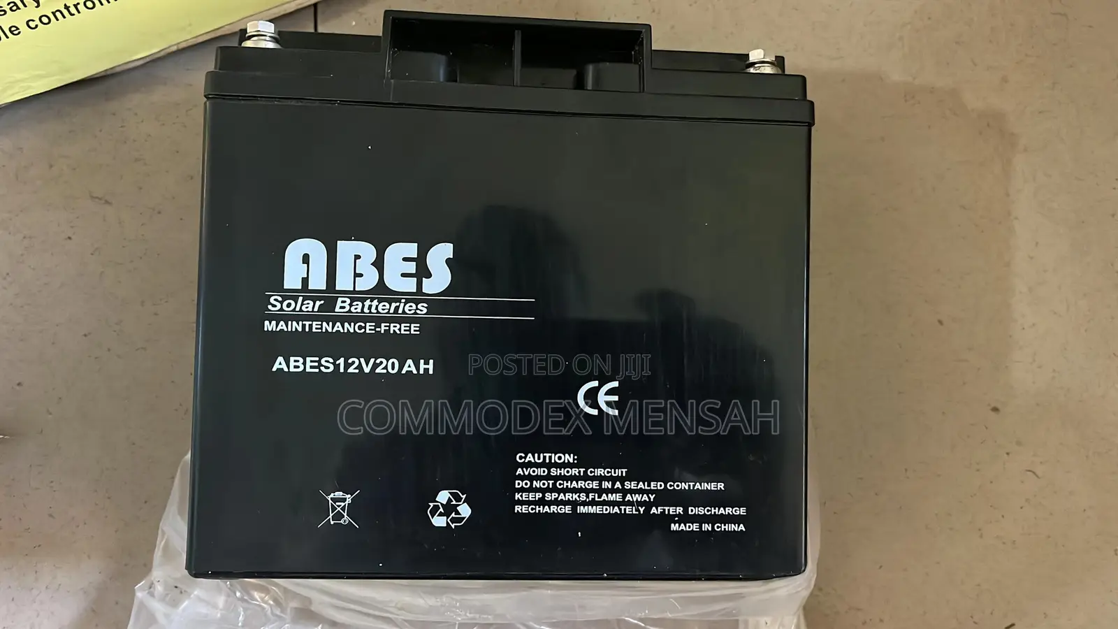Abes 12v 20ah Solar Battery