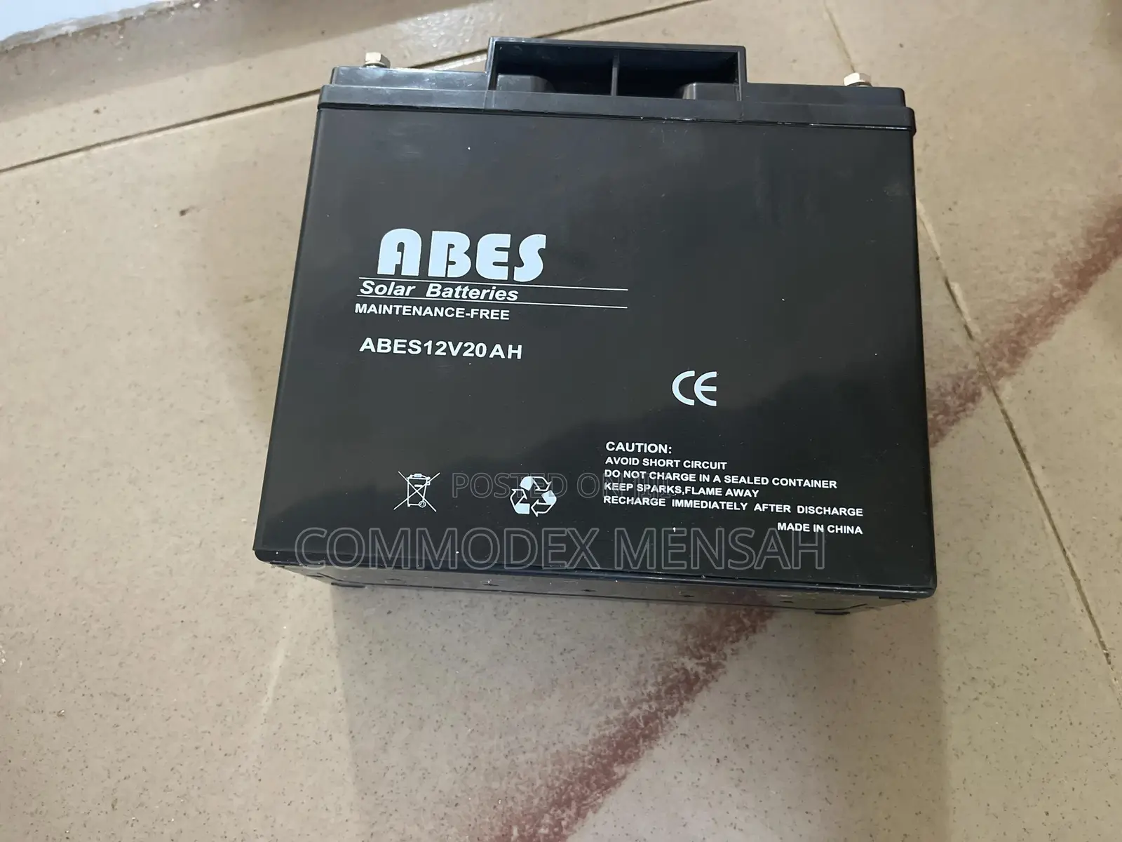 Abes 12v 20ah Solar Battery