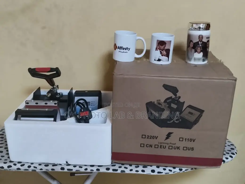 Single Heat Mug Press Machine With 1 Free Mug