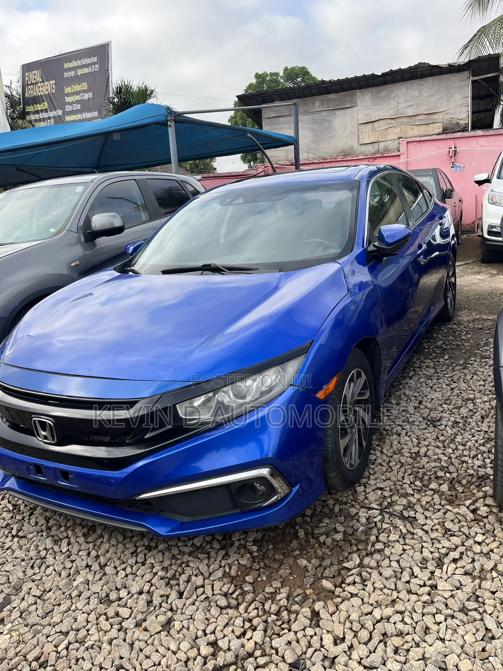 Honda Civic EX-L Sedan 2020 Blue