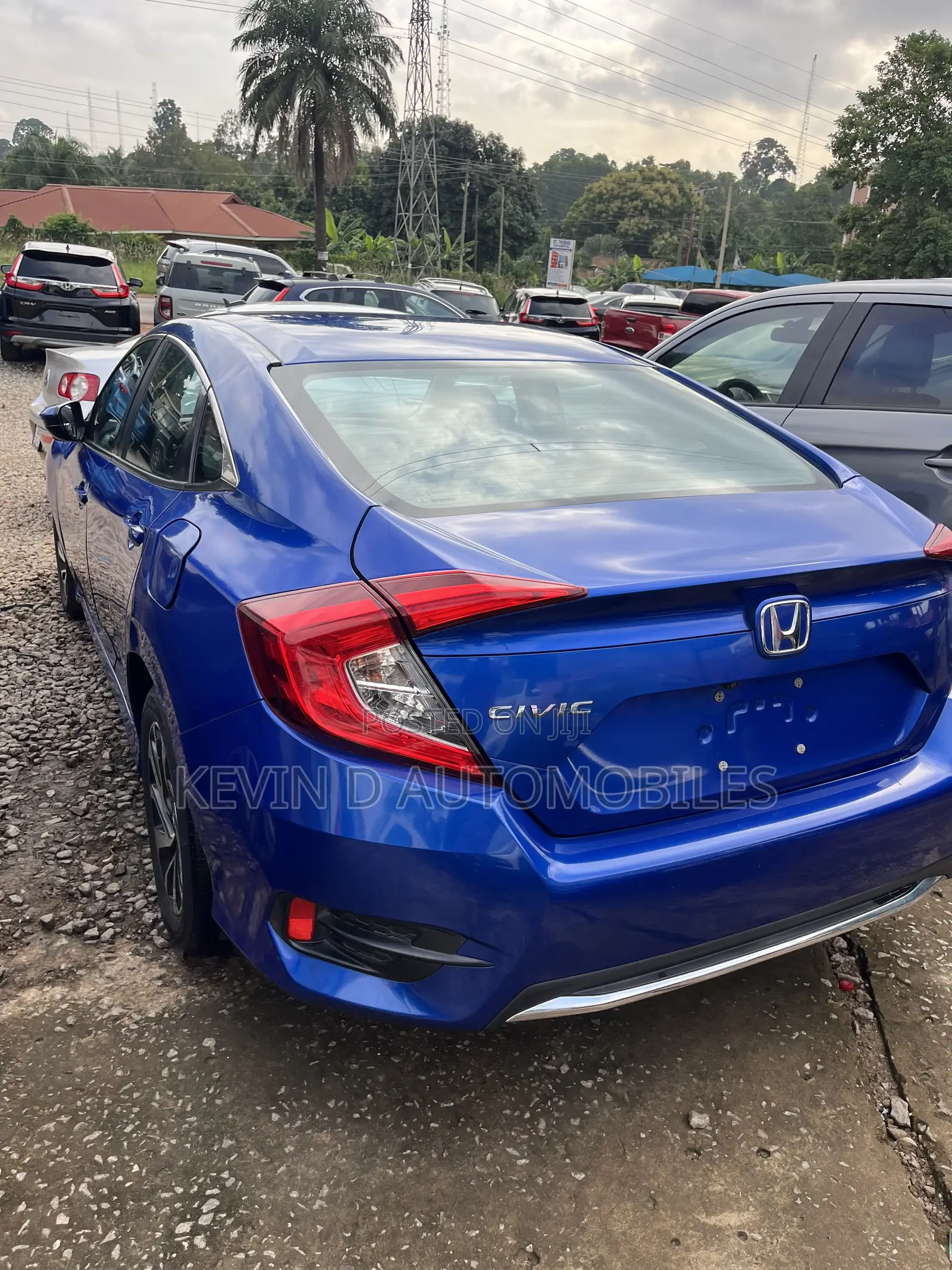 Honda Civic EX-L Sedan 2020 Blue