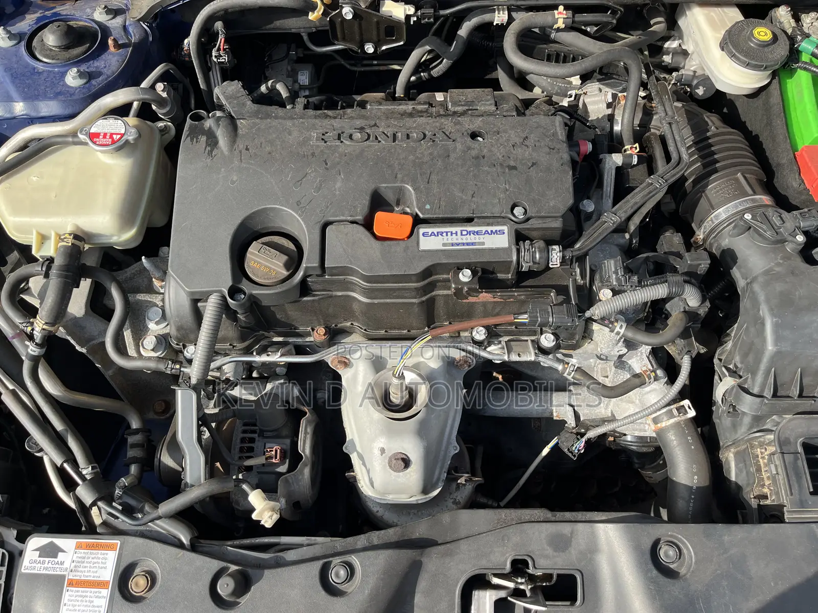 Honda Civic EX-L Sedan 2020 Blue