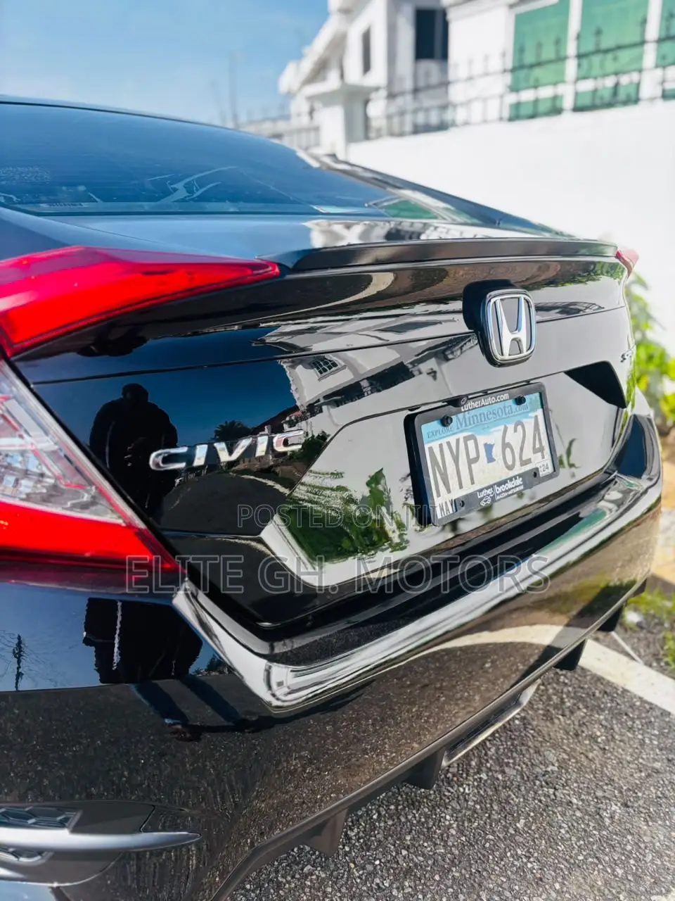 Honda Civic Sport Sedan 2020 Black
