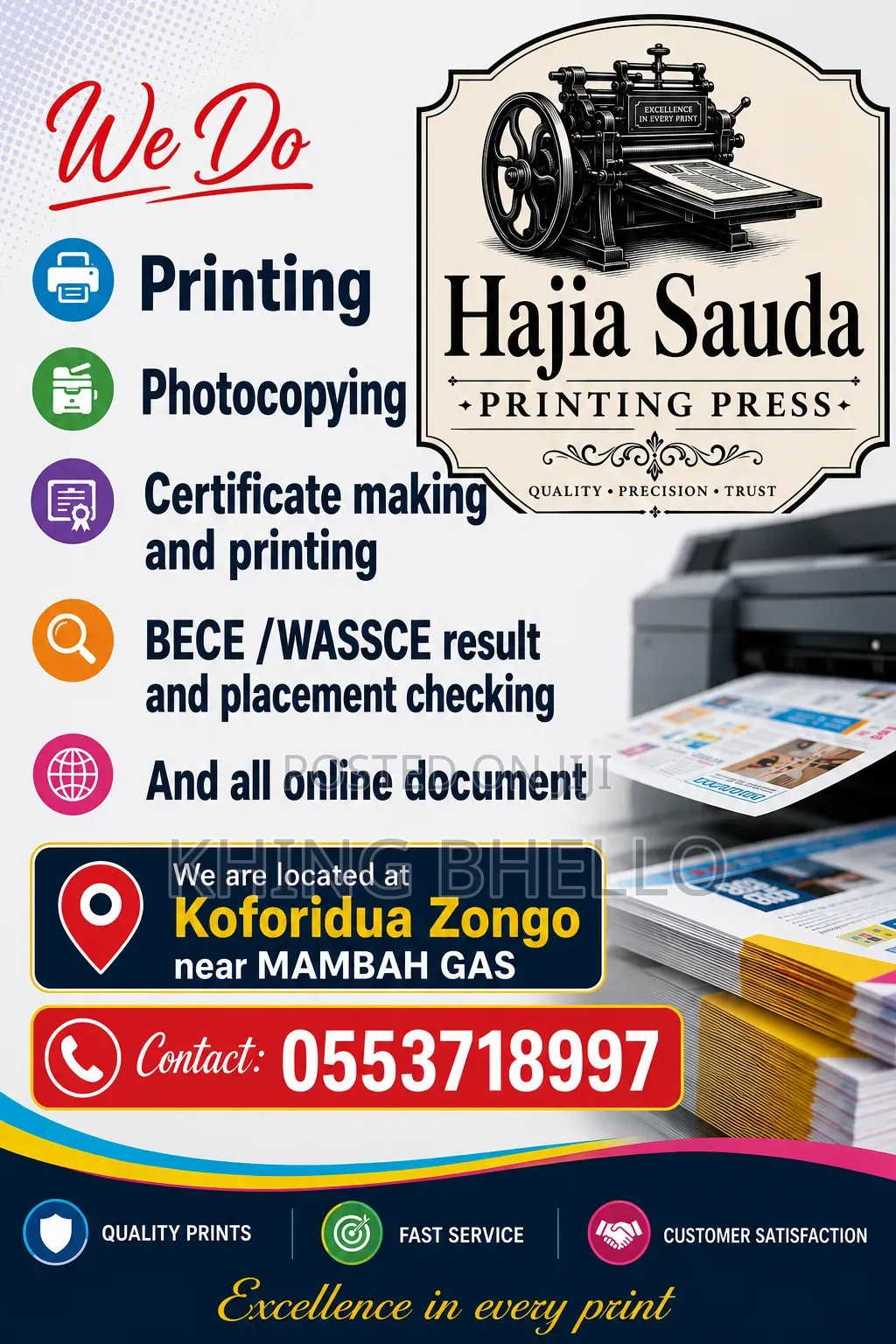 Printing and Graphic Design