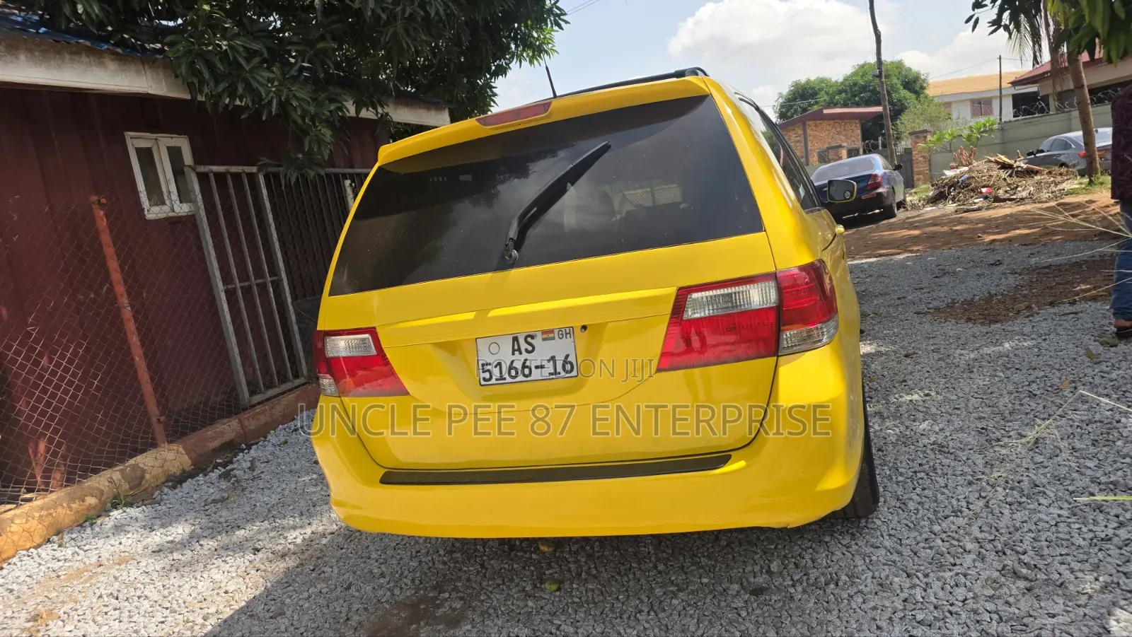 Honda Odyssey 2.4 4WD 2007 Yellow