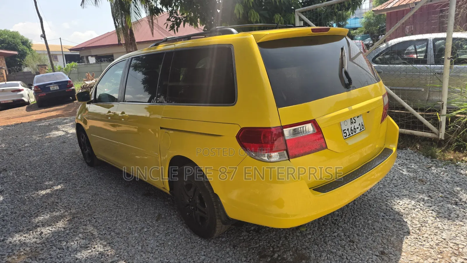 Honda Odyssey 2.4 4WD 2007 Yellow