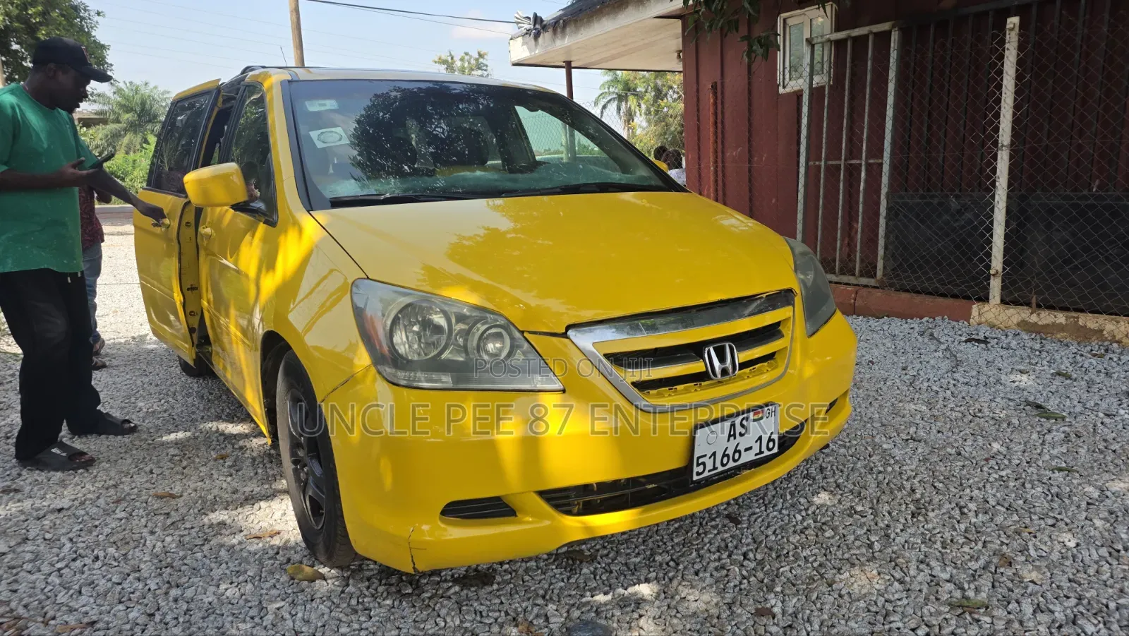 Honda Odyssey 2.4 4WD 2007 Yellow