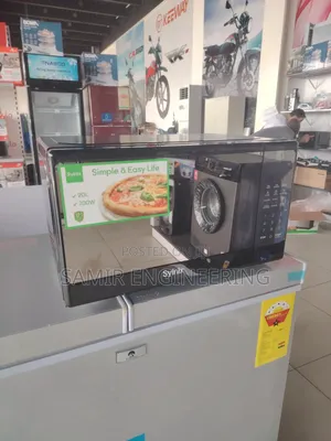 Sleek Smart: Syinix 20l Digital Solo Microwave