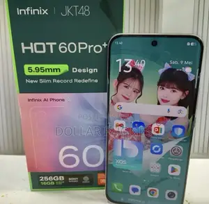 New Infinix Hot 60 Pro+ 256 GB Silver