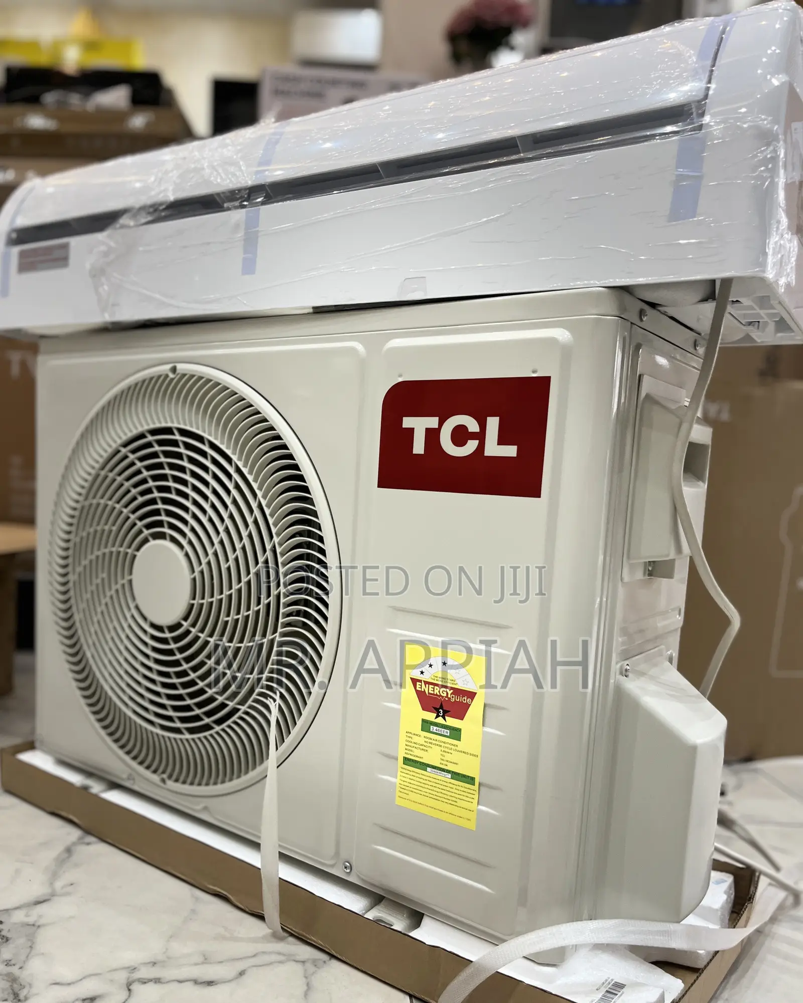 Get TCL 1.5hp Air Conditioner(White)R410 Gas 
