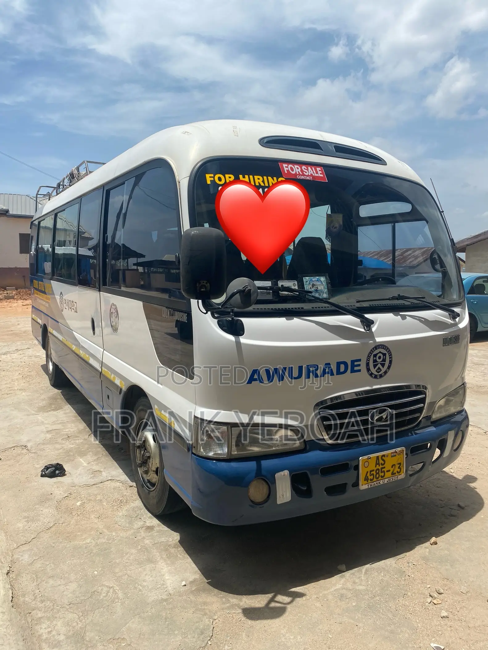 Hyundai County 2012 White