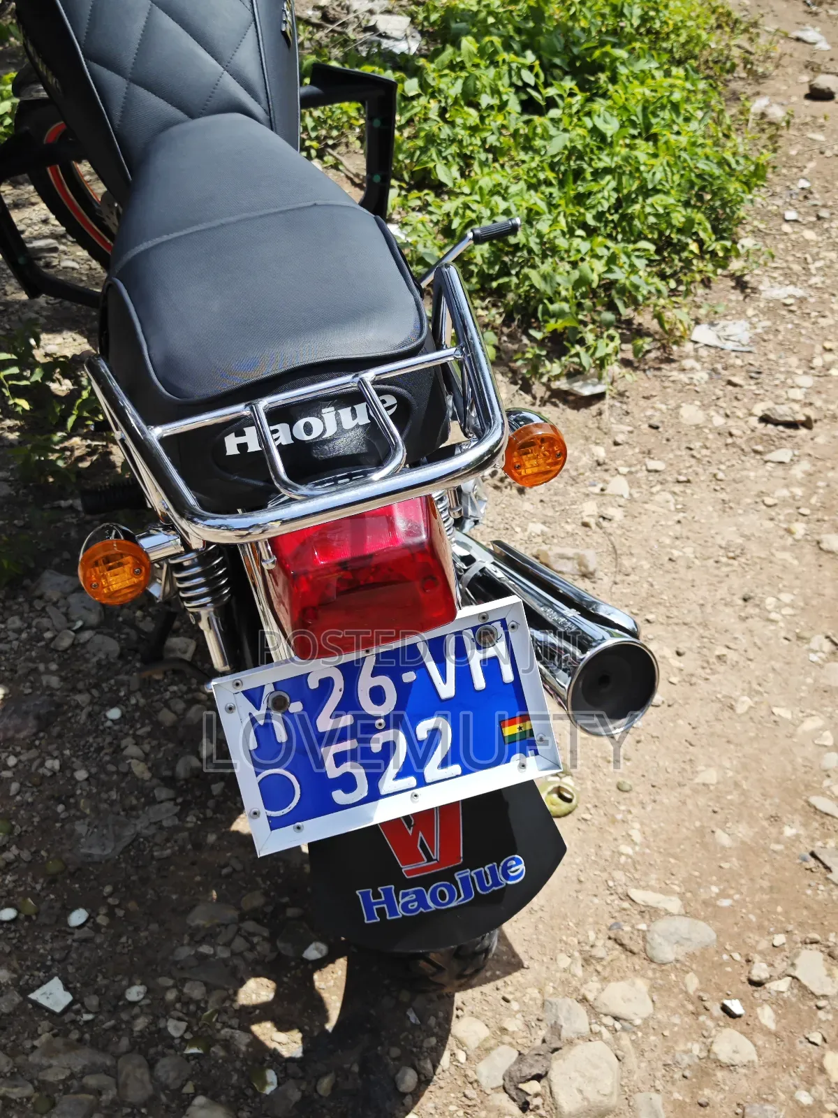 Haojue HJ125-8K 2025 Black