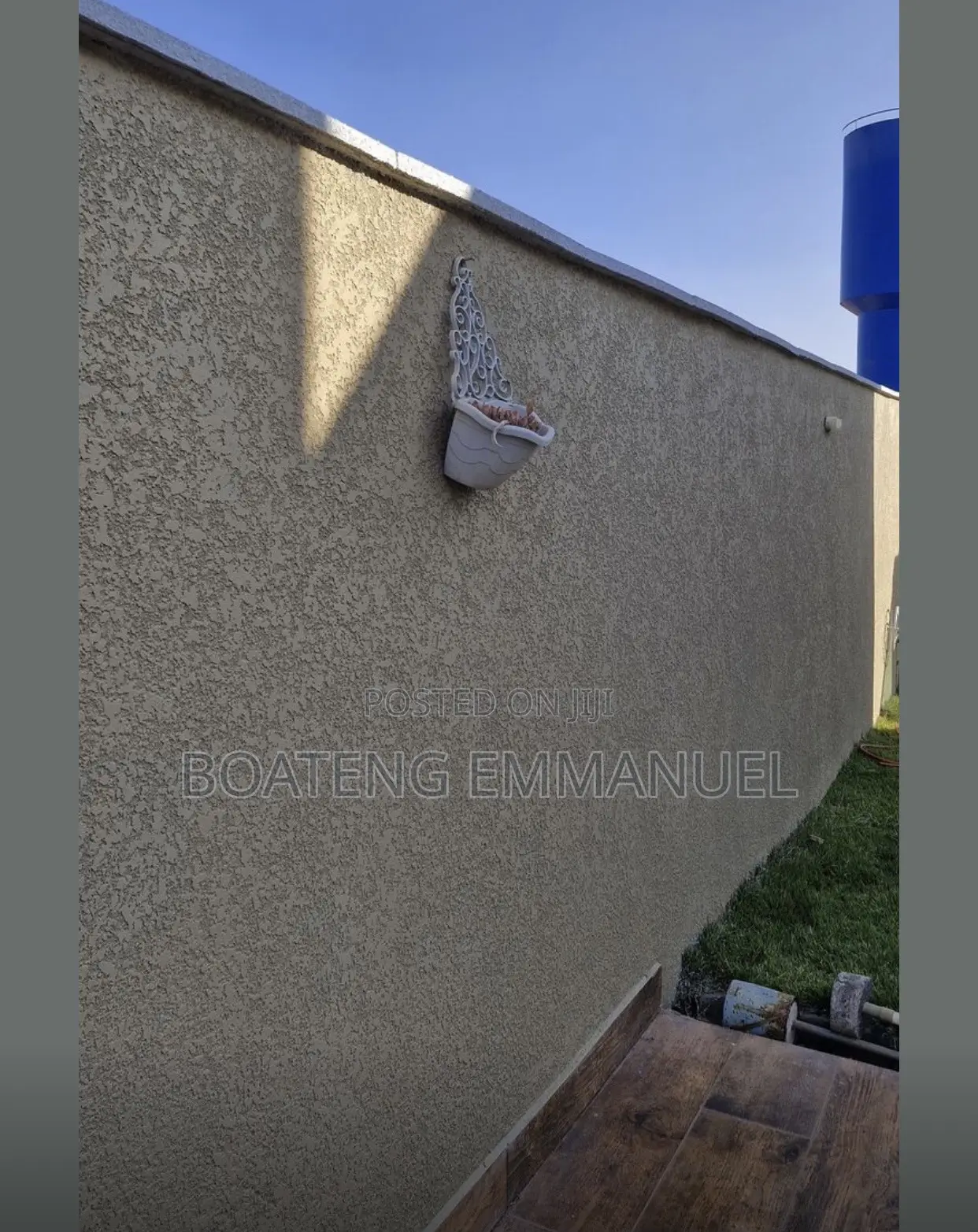 Wall Tyrolean Finishing