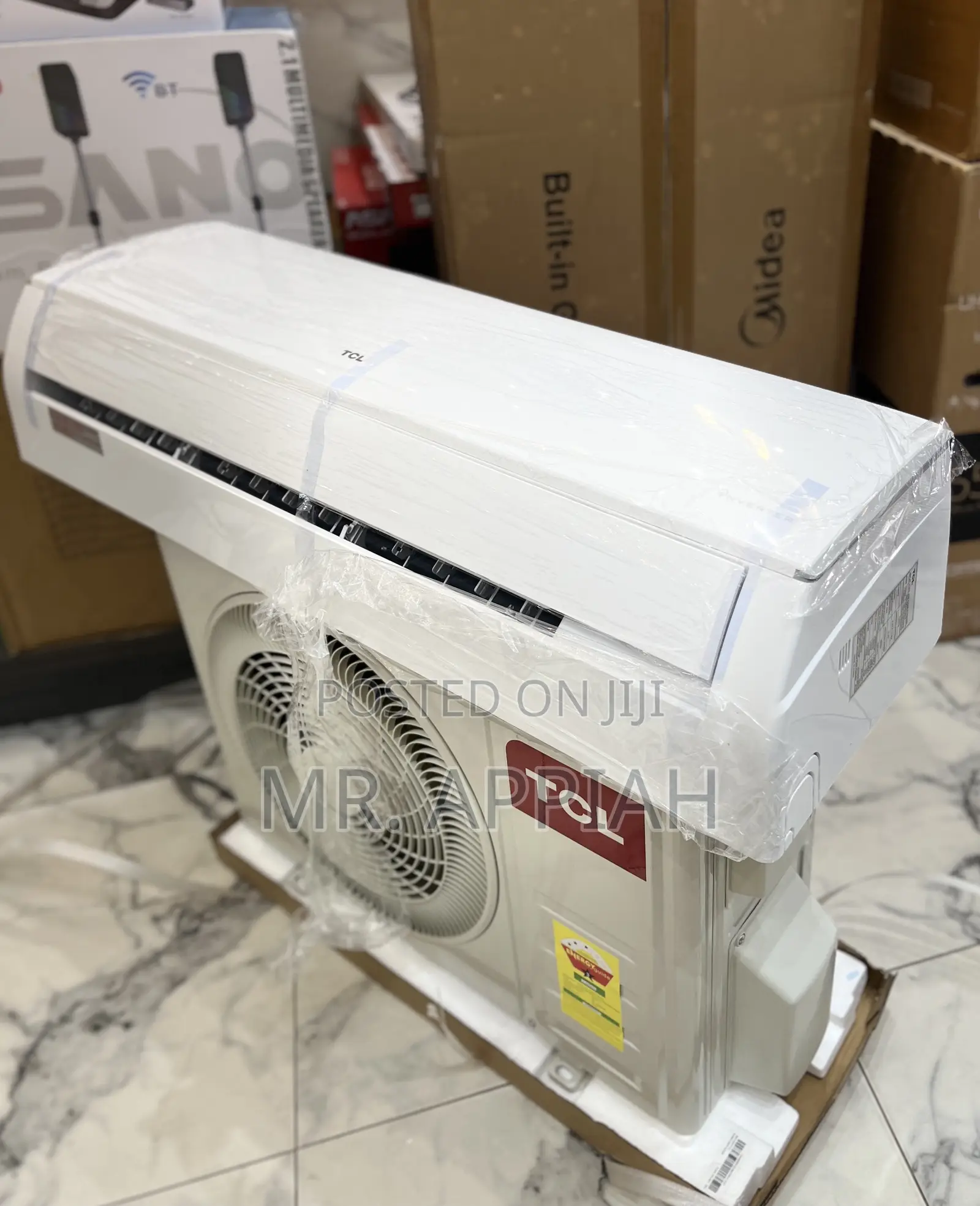 New TCL 2.5hp Inverter Air Conditioner(White)R410 Gas,3 Star 