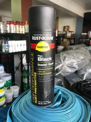 Rust-Oleum Enamel Anti Rust Paint Flat Black