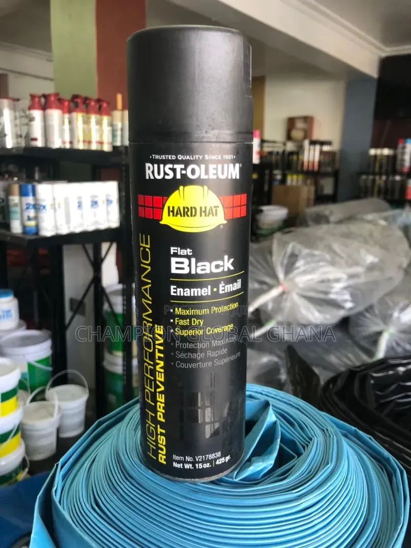 Rust-Oleum Enamel Anti Rust Paint Flat Black