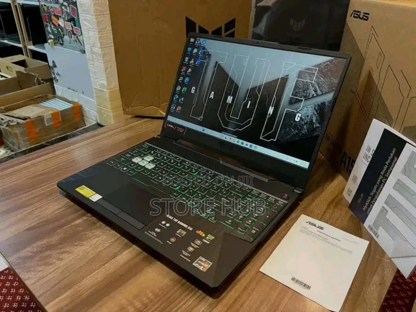 New Laptop Asus TUF Gaming A15 16GB AMD Ryzen 7 SSD 1T