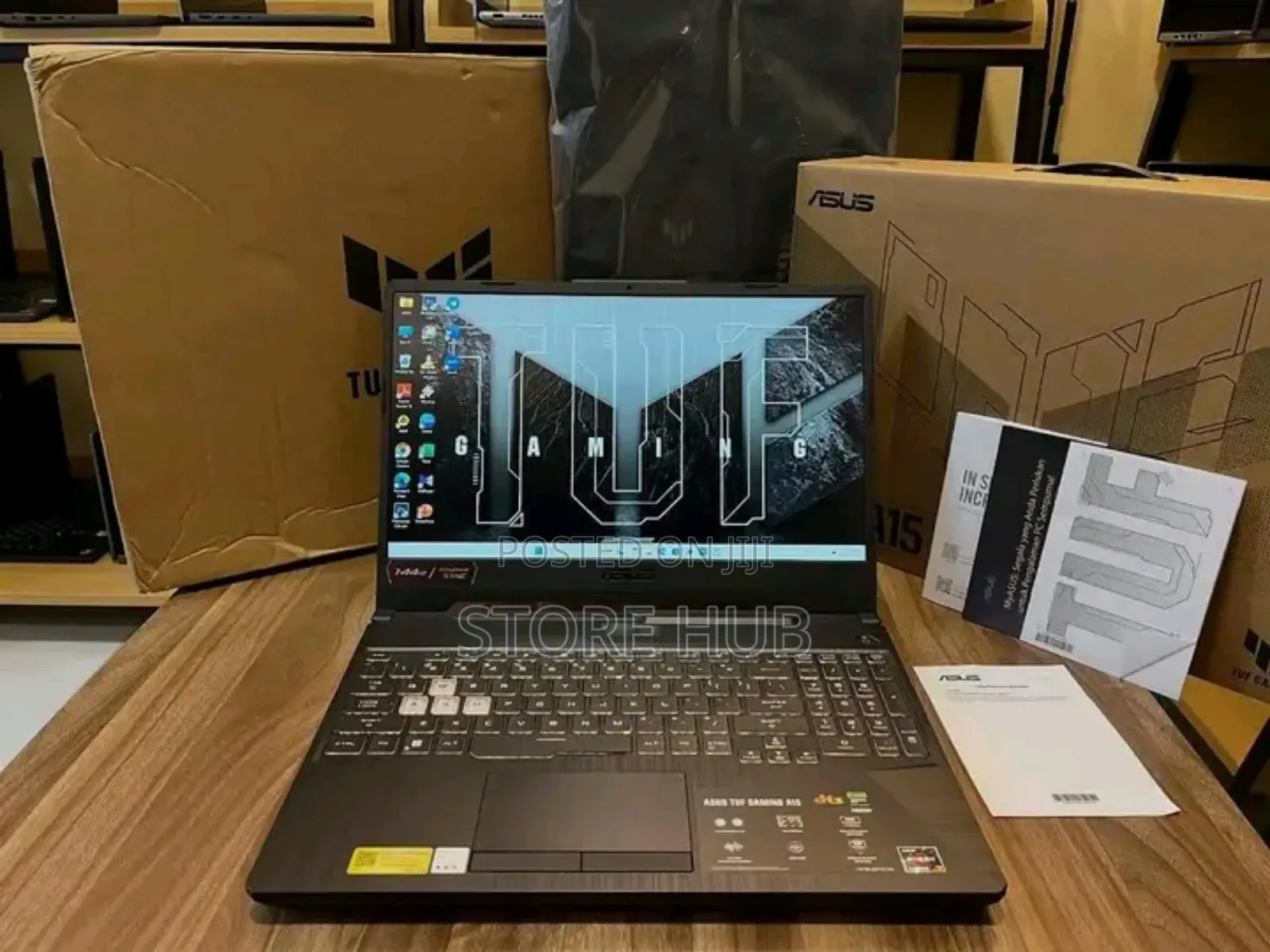 New Laptop Asus TUF Gaming A15 16GB AMD Ryzen 7 SSD 1T