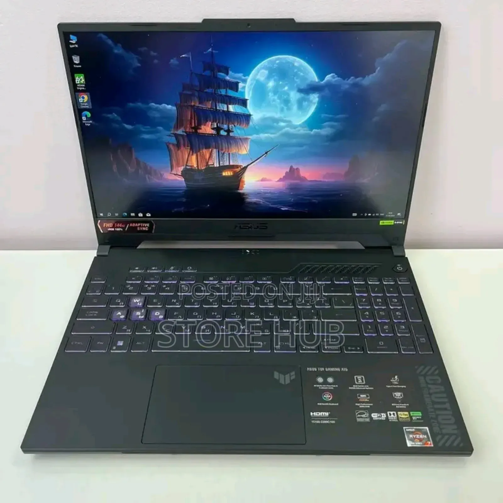 New Laptop Asus TUF Gaming A15 16GB AMD Ryzen 7 SSD 1T