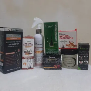Natural Hair Growth/Anti Grey Combo 8pcs Set !