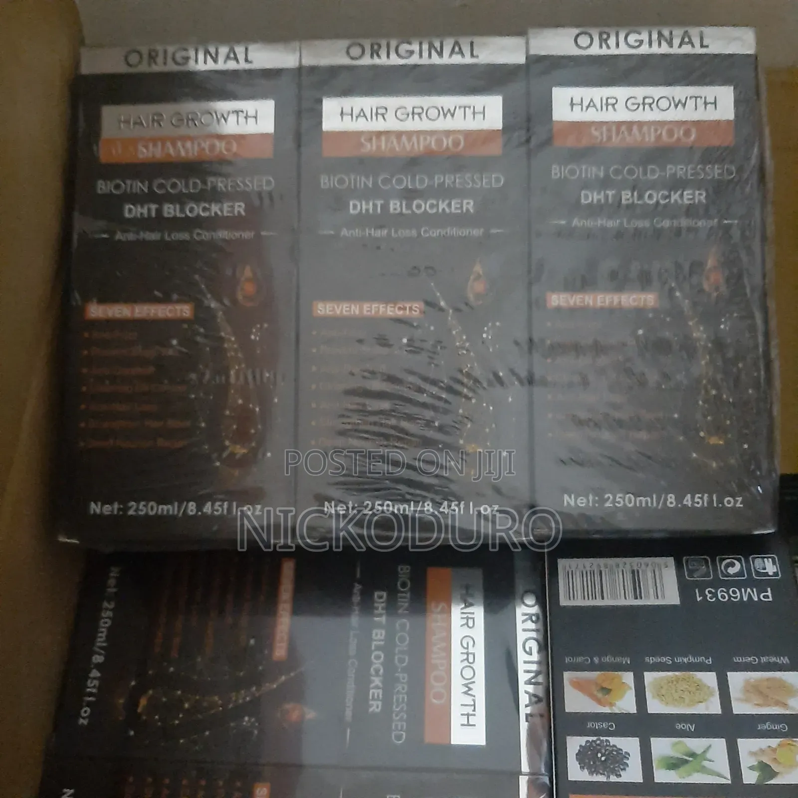 Natural Hair Growth/Anti Grey Combo 8pcs Set !