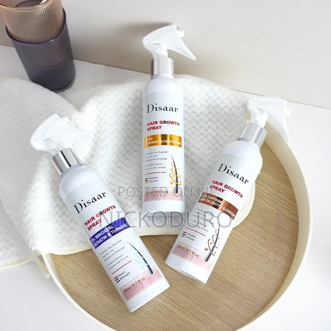 Natural Hair Growth/Anti Grey Combo 8pcs Set !
