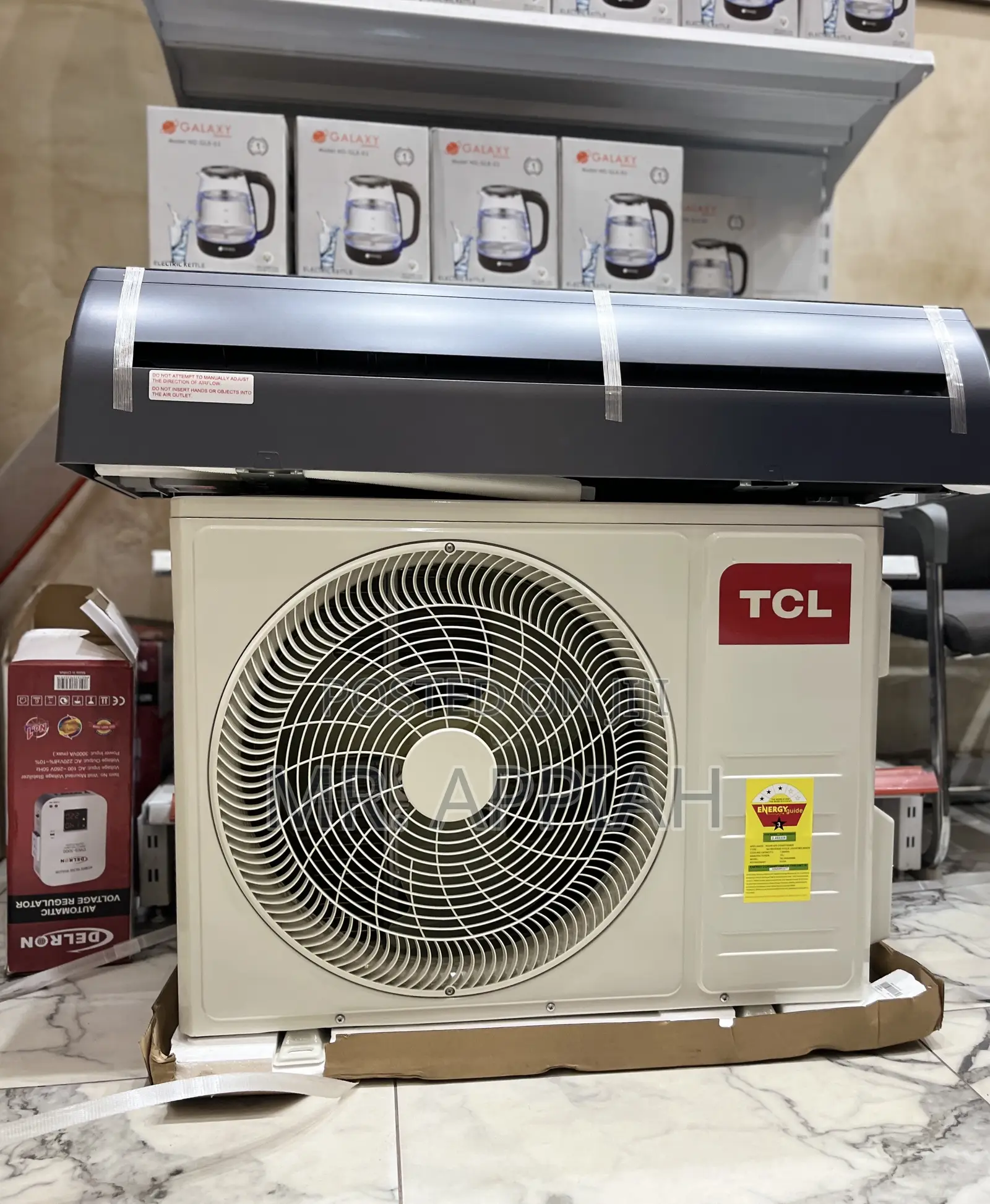 Check Out TCL 1.5hp Inverter Ac(Black)Mirror