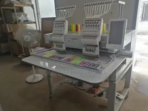 Double Head 12-Needle Embroidery Machine – High-Speed Embroidery