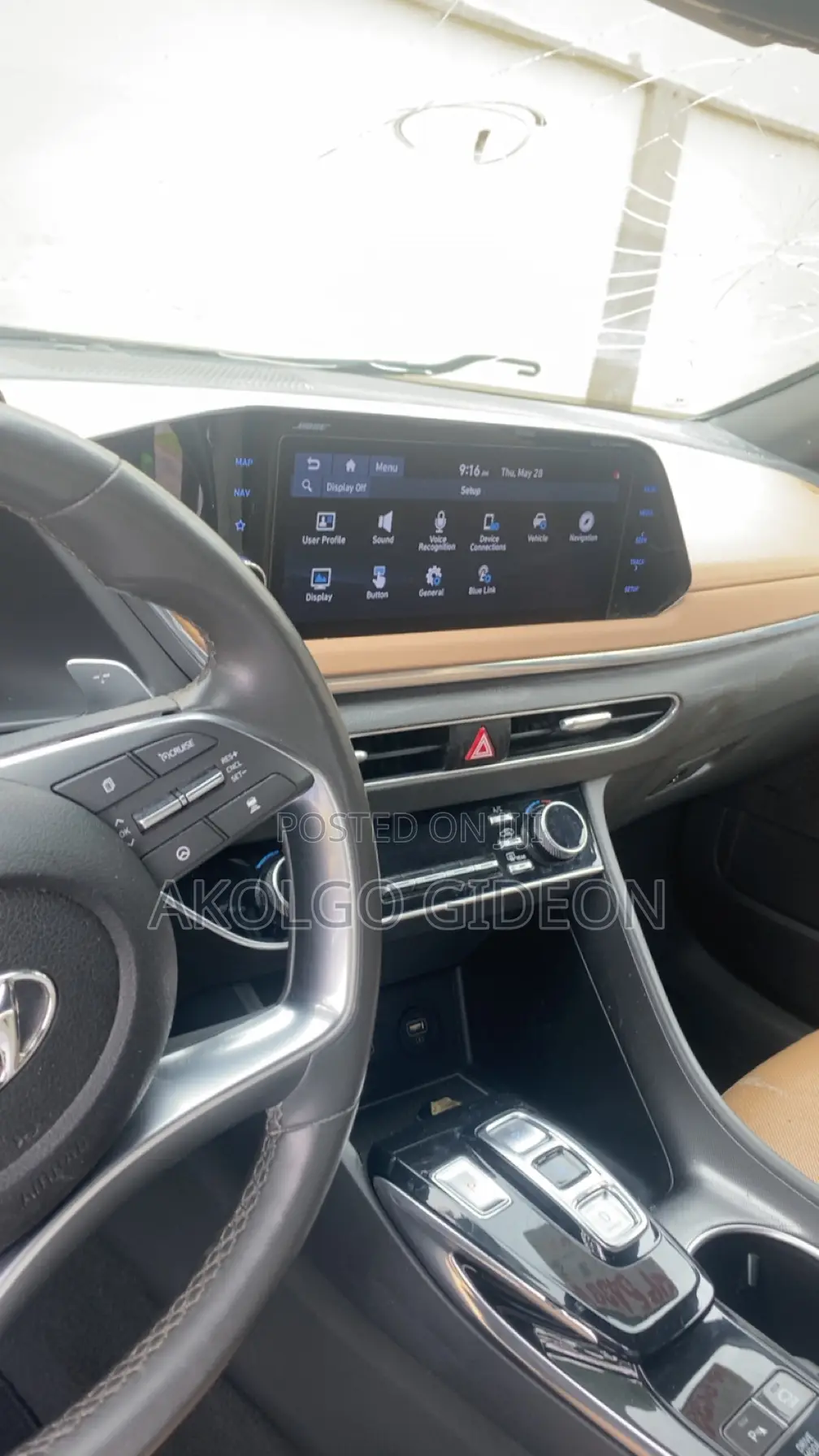Hyundai Sonata Limited 2021 Blue
