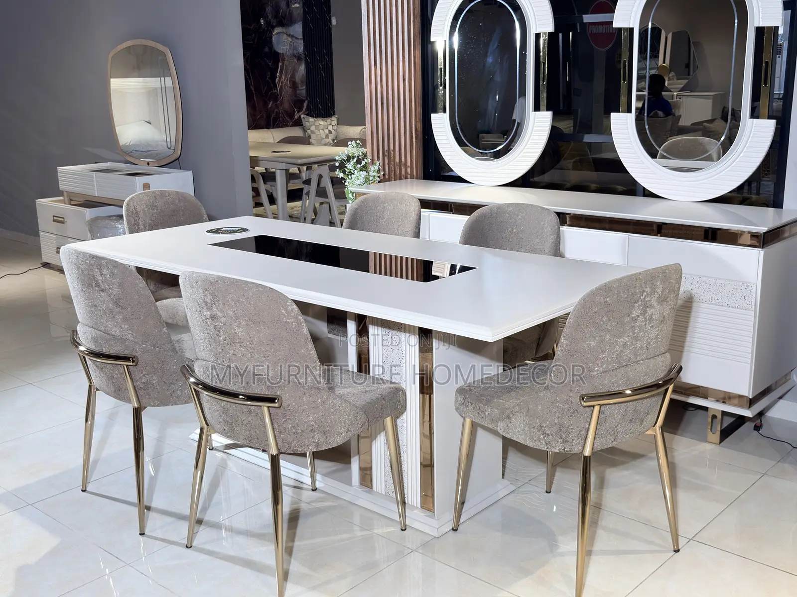 Turkish Dinning Set With Console