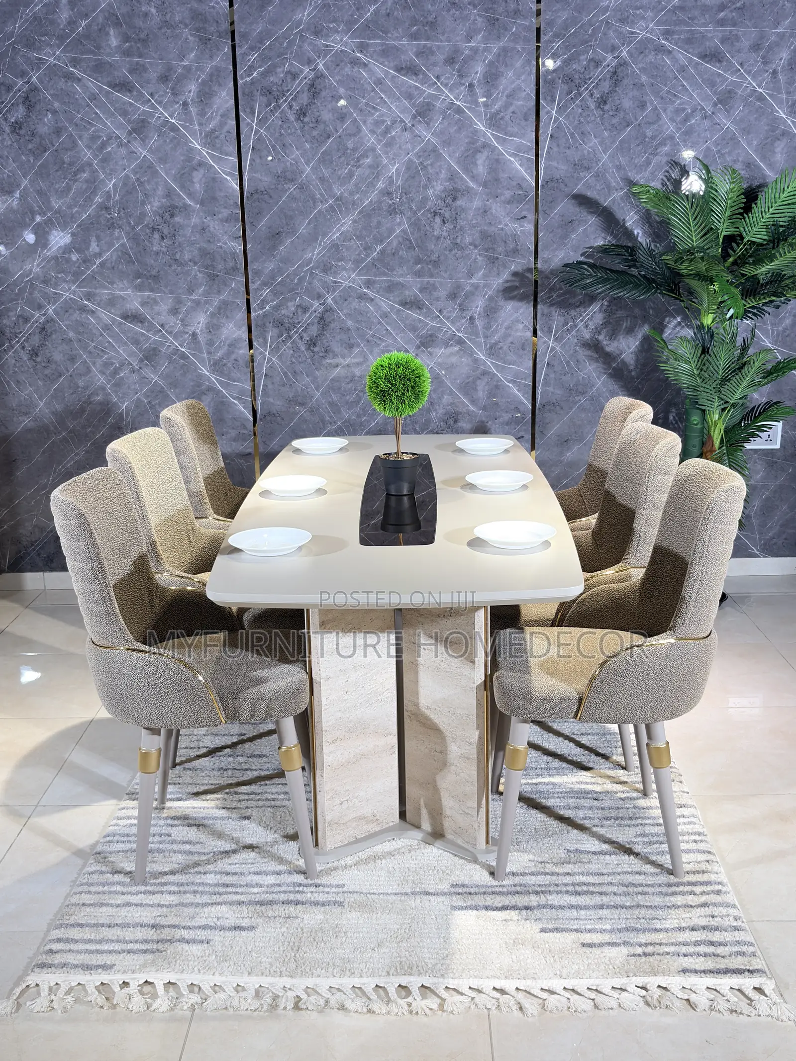 Turkish Dinning Set With Console