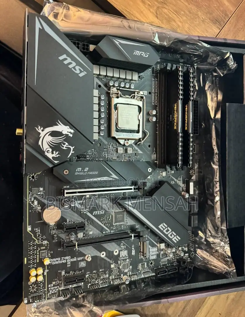 I5 10th Gen Processor Msi Gaming Edge Wifi Motherboard