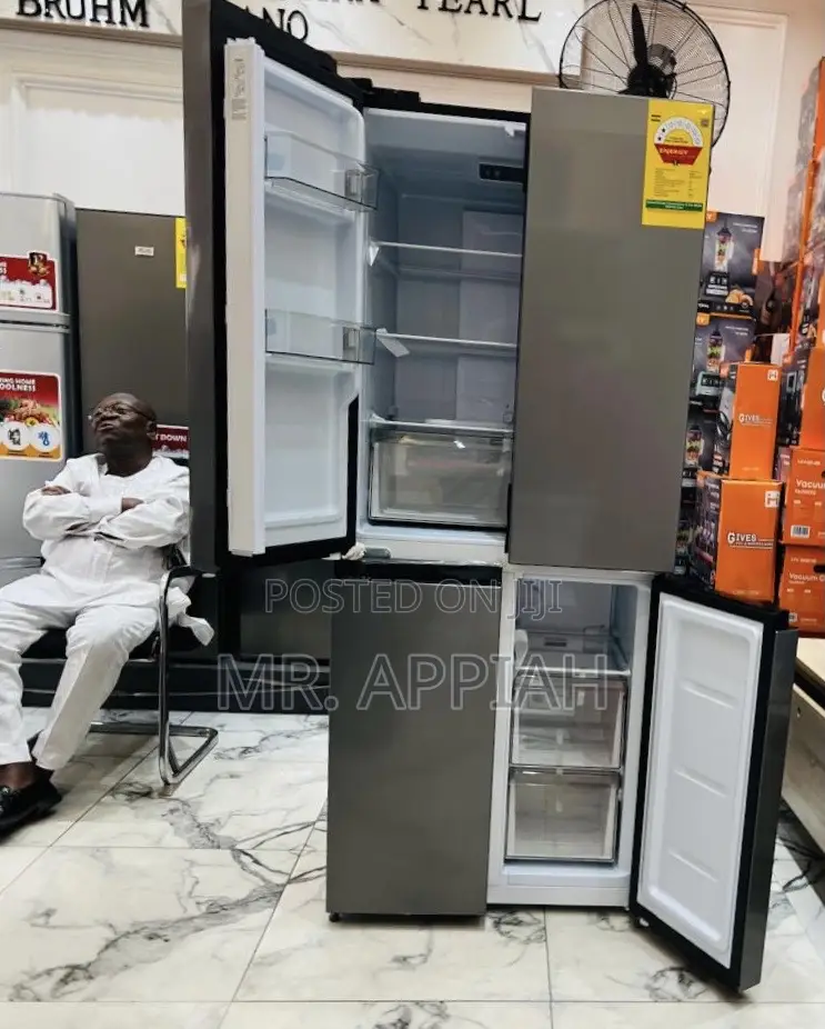 Order Affordable Nasco 4 Door Side by Side Fridge(Gray)Nasf2-400