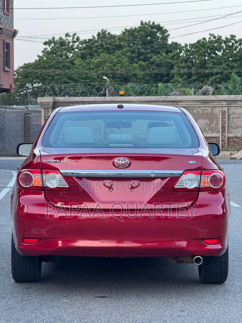 Toyota Corolla LE Special Edition 4dr Sedan (1.8L 4cyl 4A) 2013 Red