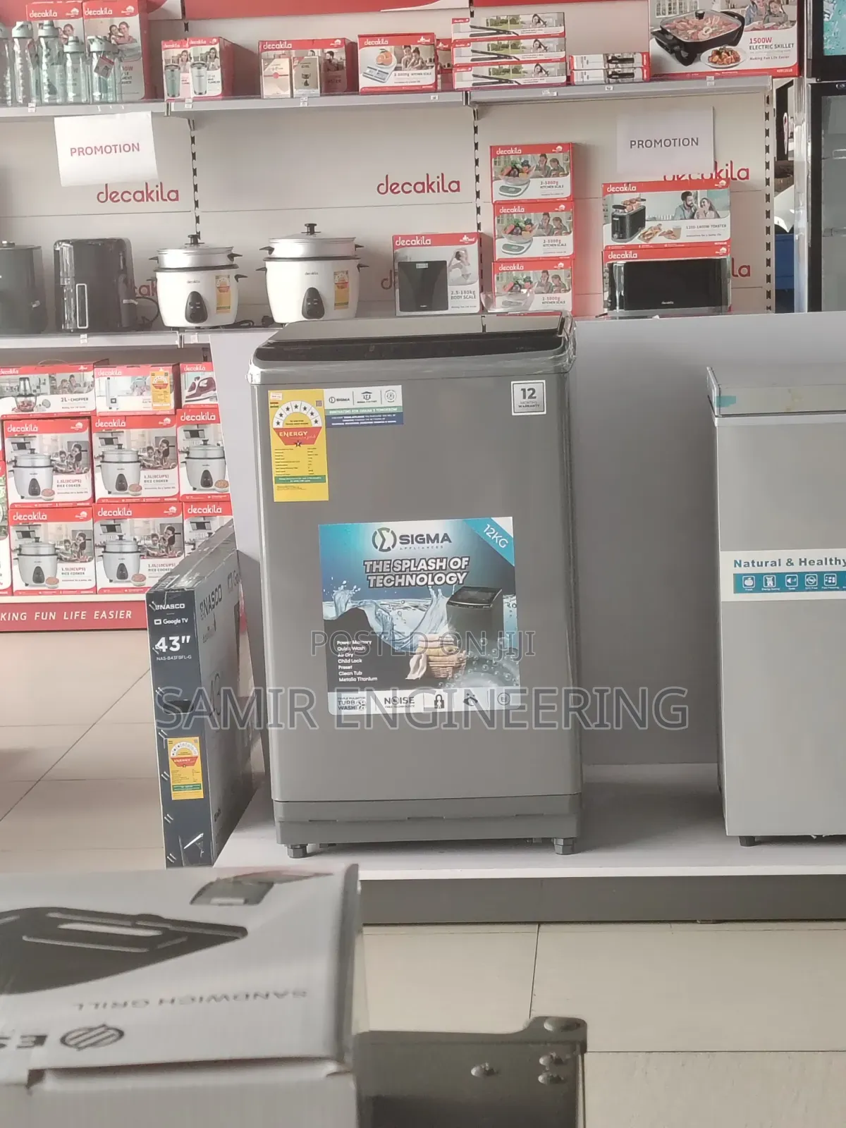 The Sigma SWM-T120tl: Smarter Washes, Brighter Clothes