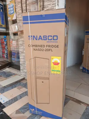 Nasco 158 Liters Bottom Freezer Double Door Refrigerator