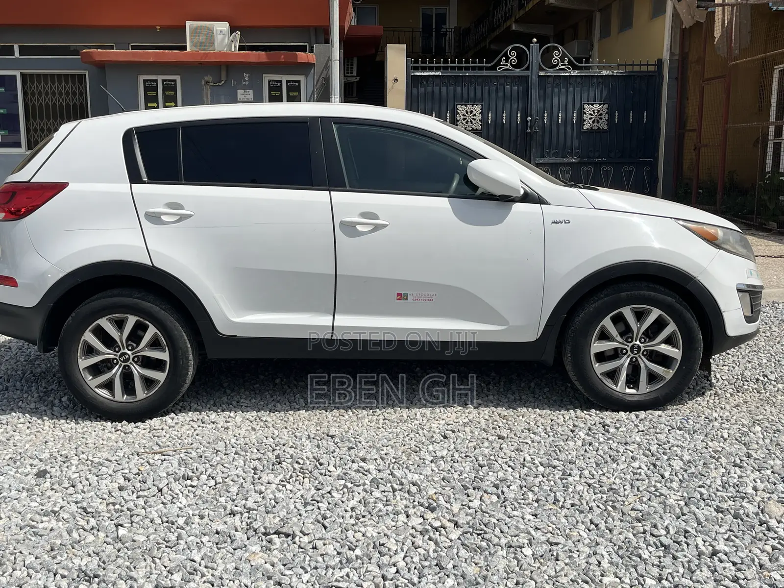 Kia Sportage EX 4dr SUV (2.4L 4cyl 6A) 2014 White