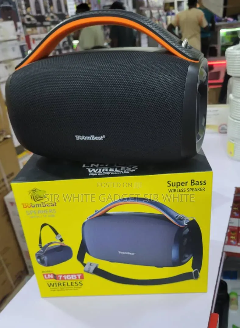 Boombest Ln-716bt Is a Rugged Highly Wireless Bluetooth Speakers