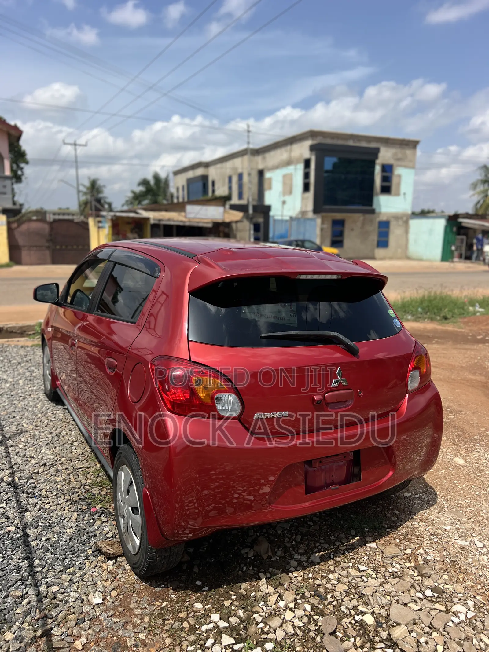 Mitsubishi Mirage ES 4dr Hatchback (1.2L 3cyl 5M) 2014 Red