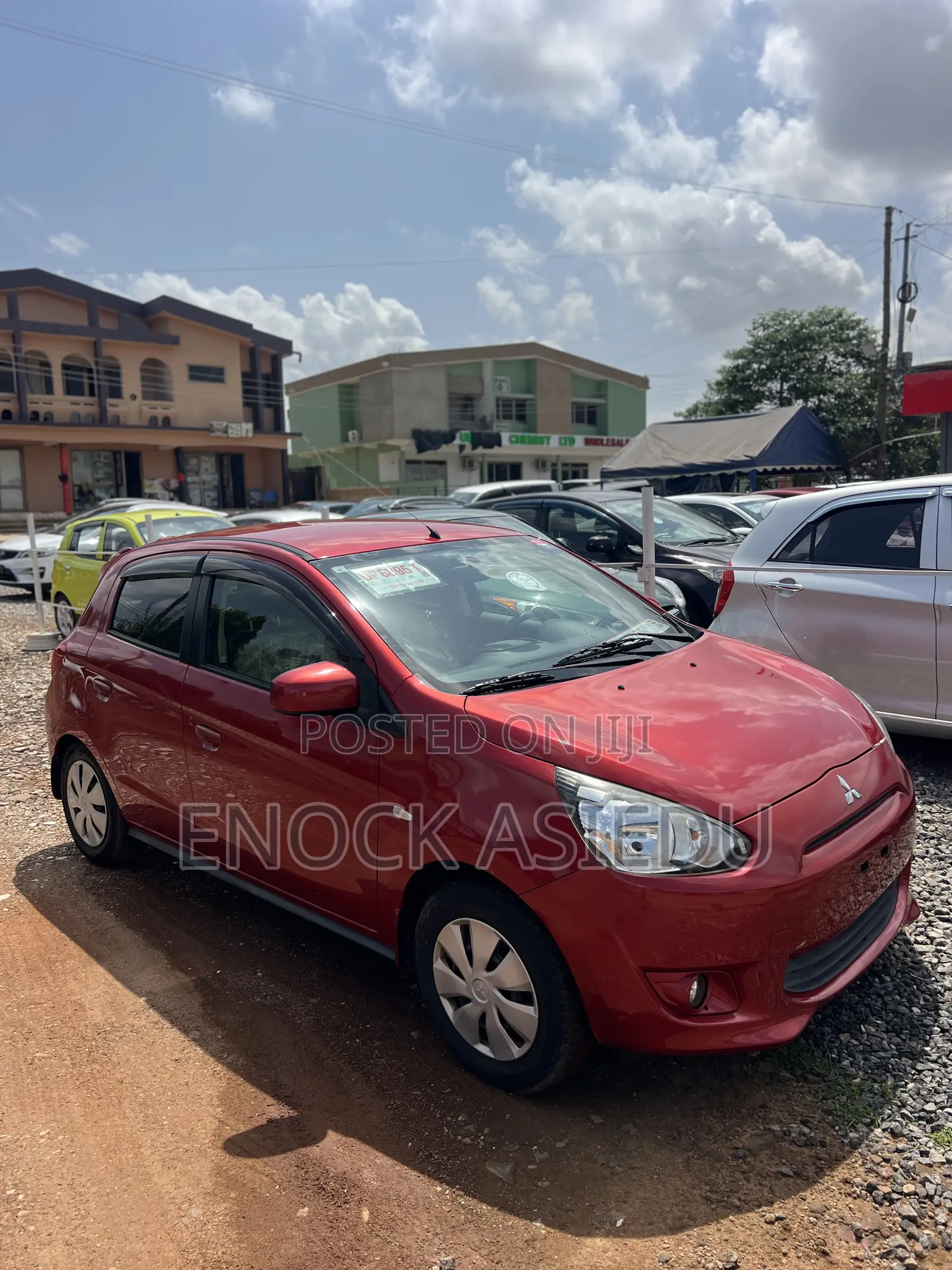 Mitsubishi Mirage ES 4dr Hatchback (1.2L 3cyl 5M) 2014 Red
