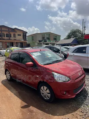 Mitsubishi Mirage ES 4dr Hatchback (1.2L 3cyl 5M) 2014 Red