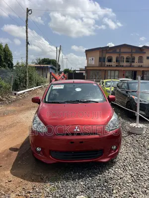 Mitsubishi Mirage ES 4dr Hatchback (1.2L 3cyl 5M) 2014 Red