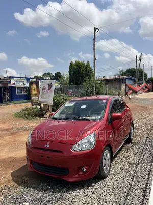 Mitsubishi Mirage ES 4dr Hatchback (1.2L 3cyl 5M) 2014 Red