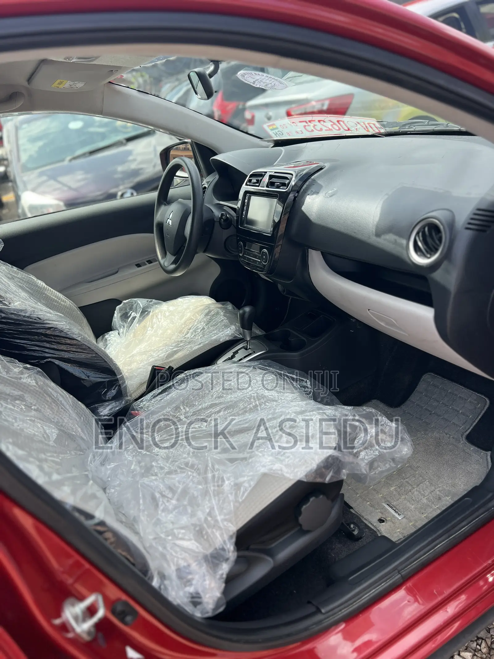 Mitsubishi Mirage ES 4dr Hatchback (1.2L 3cyl 5M) 2014 Red