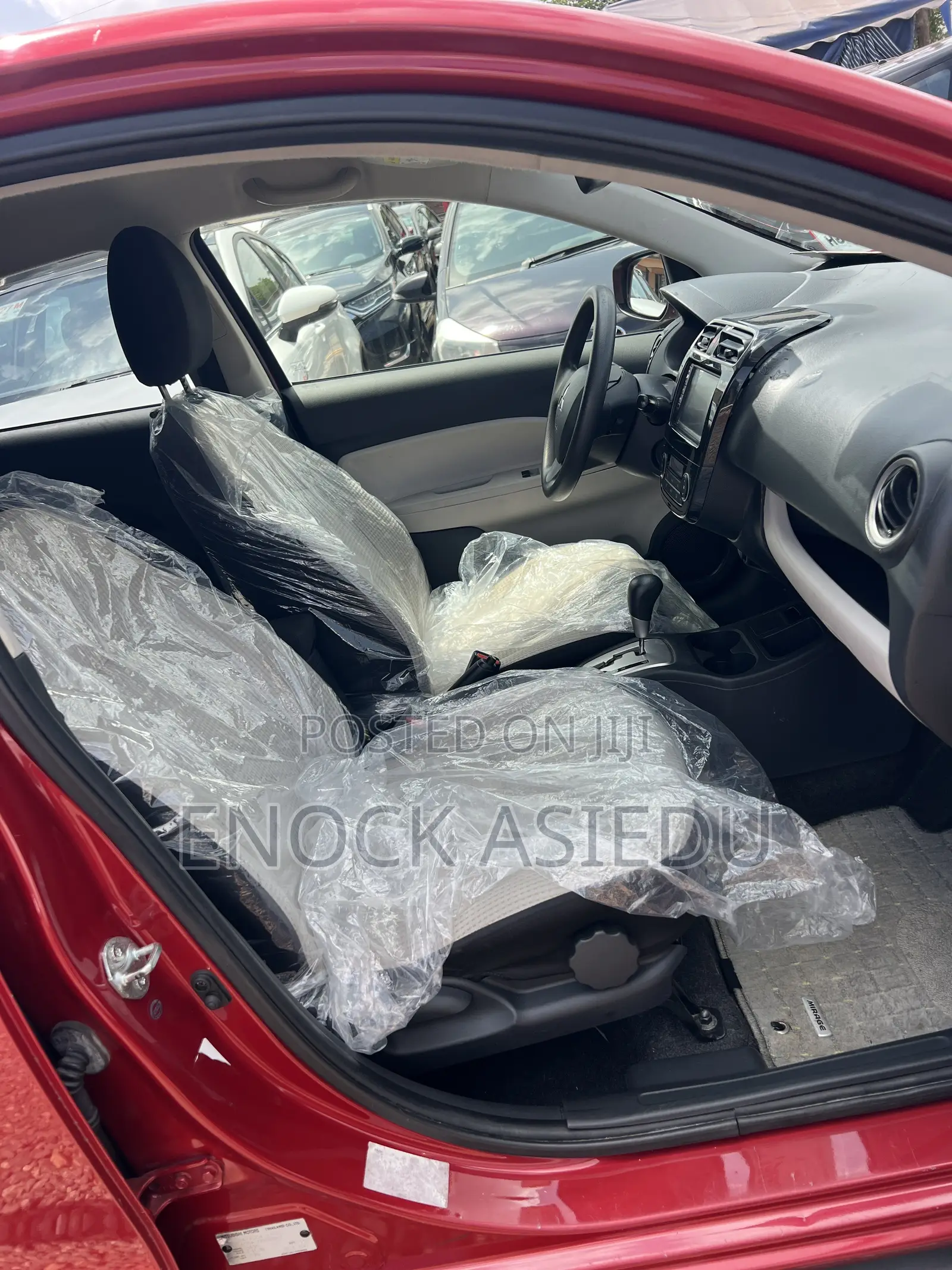 Mitsubishi Mirage ES 4dr Hatchback (1.2L 3cyl 5M) 2014 Red