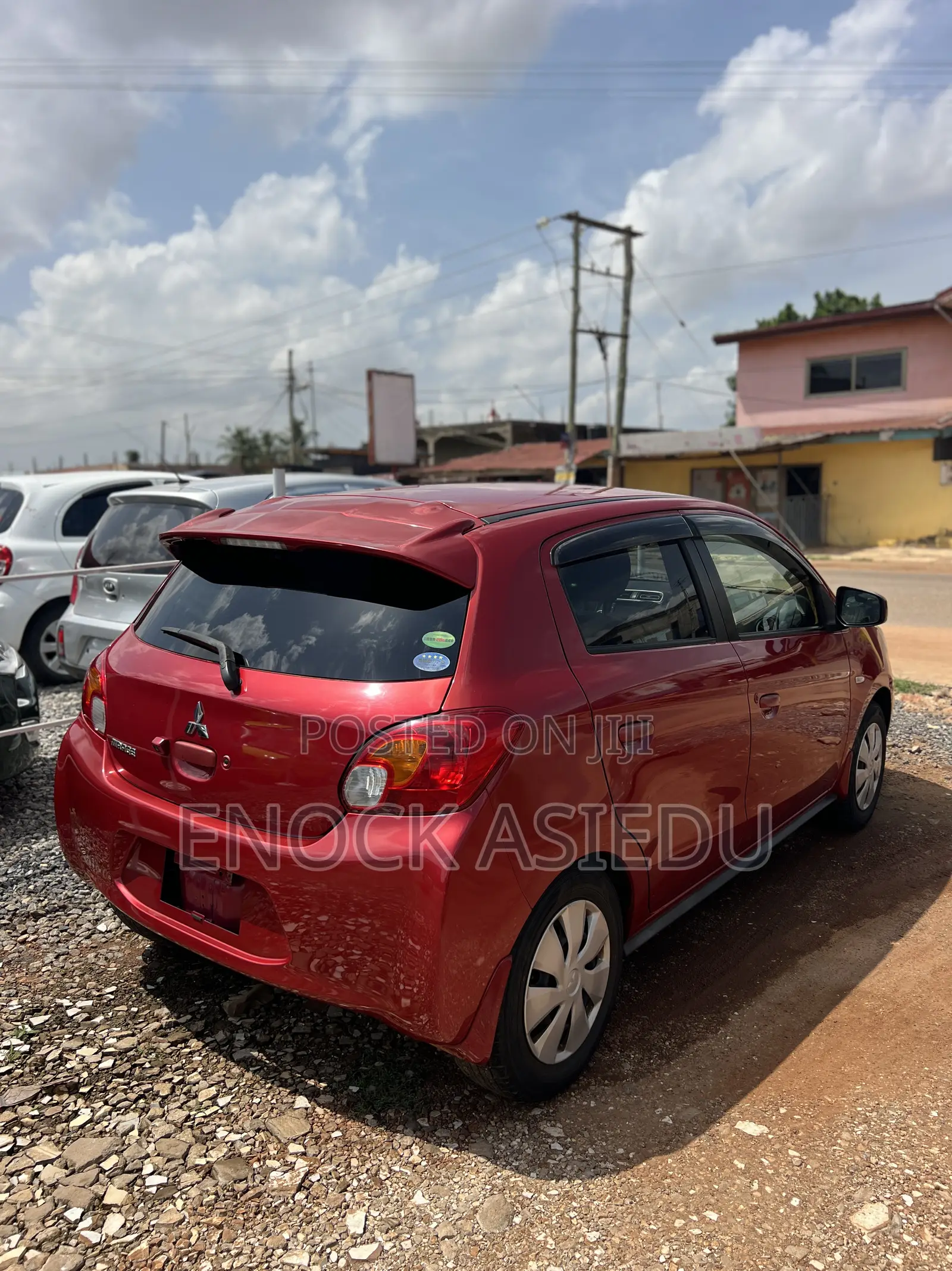 Mitsubishi Mirage ES 4dr Hatchback (1.2L 3cyl 5M) 2014 Red